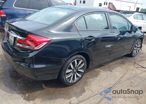 2015 Honda Civic Ex-L из США, поврежденный, VIN 19XFB2F96FE249103